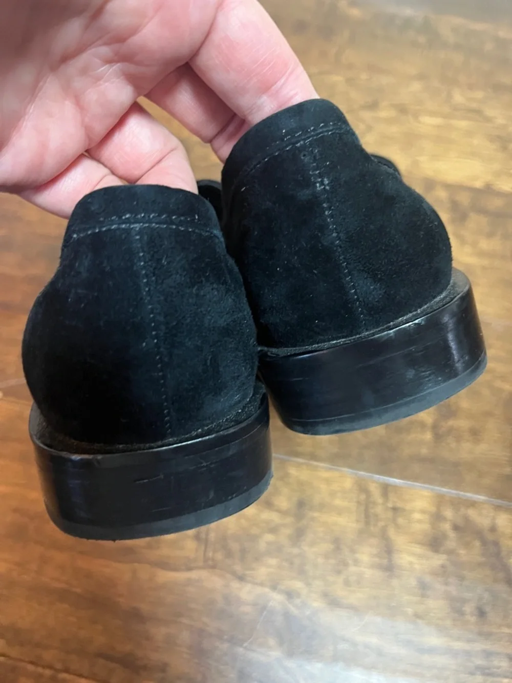 Dolce Vita Sallie Onyx Suede loafers, size 8